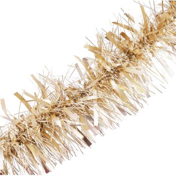 VIANOČNÉ BOA, TENKÉ/ŠIROKÉ, ZLATÉ