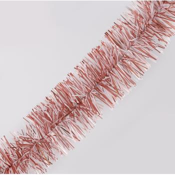 VIANOČNÉ BOA, TENKÉ, MIX RUŽOVÉHO ZLATA