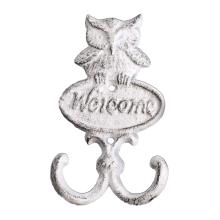 LIATINOVÁ RUKOVÄŤ, SOVA, "WELCOME", BIELA