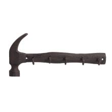 LIATINOVÝ DRŽIAK NA KĽÚČE V TVARE KLADIVA