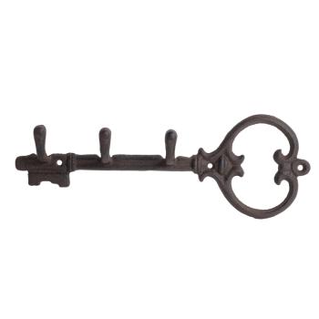 LIATINOVÝ DRŽIAK NA KĽÚČE, V TVARE KĽÚČA