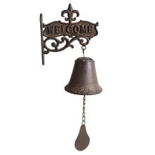 KOVANÝ ZVONČEK S NÁPISOM "WELCOME"