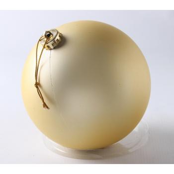 VIANOČNÁ OZDOBA GUĽA, MATNÁ, ZLATÁ