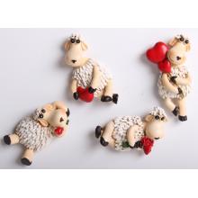 POLYRESINOVÝ CHLADIACI MAGNET JAHŇA SO SRDCOM KRÉM