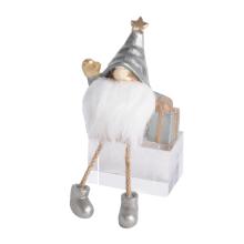 POLYRESINOVÝ KRÚŽOK DO NOSA, ZÁVESNÝ, STRIEBORNÝ