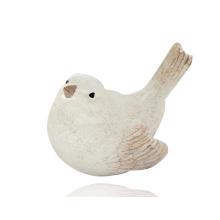 POLYRESINOVÝ VTÁK, POHĽAD HORE, BIELY