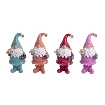 POLYRESINOVÁ DEKORÁCIA S KYTICOU TRPASLIČÍCH KVETOV