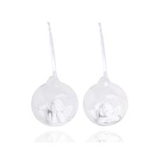 POLYRESINOVÝ ZÁVESNÝ ANJEL DIEVČA V SKLENENOM BUBNE