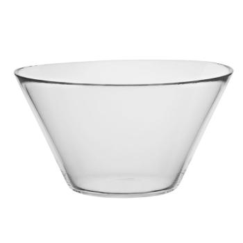 SKLENENÁ MISKA OKRÚHLA HLBOKÁ