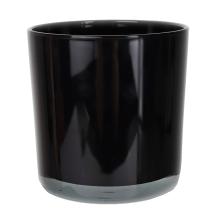 SKLENENÝ HRNIEC "ESPEN" ČIERNY