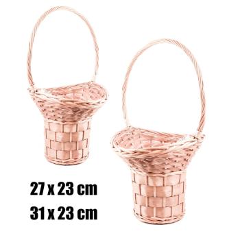 SÚPRAVA PRÚTENÝCH KOŠOV, VEĽKÉ UŠI, 2 KUSY, ZVÝŠENÉ, PRÍRODNÉ