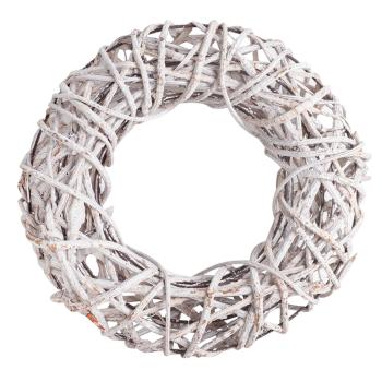 VENIEC S DRÔTOM SIVEJ FARBY