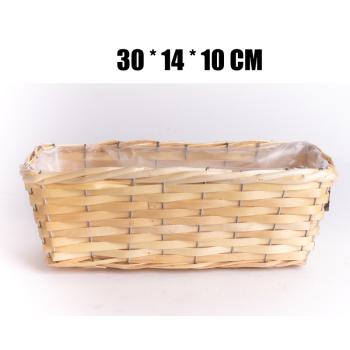 VŔBOVÝ KVETINÁČ, PLETENÝ, OBDĹŽNIKOVÝ, PRÍRODNÝ