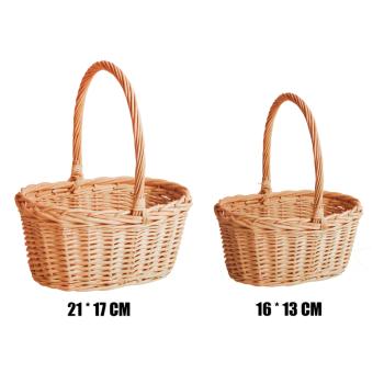 PRÚTENÝ KÔŠ V SADE 2 KUSOV, S UŠAMI, MEDOVEJ FARBY