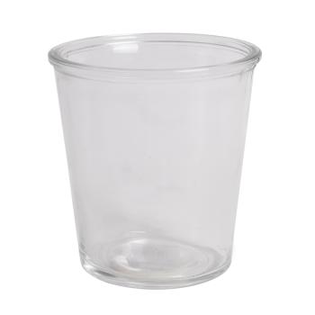 SKLENENÁ NÁDRŽKA NA VODU V TVARE PÍSMENA "V"