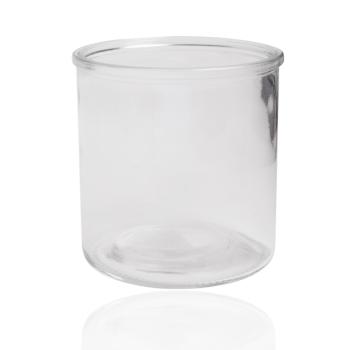 SKLENENÁ NÁDRŽKA KRUHOVÁ ČÍRA