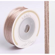 SATÉNOVÁ STUHA TMAVÝ PRÁŠOK