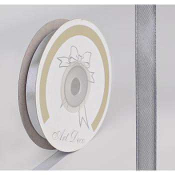 SATÉNOVÁ STUHA SIVÁ