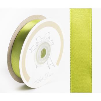 DEKOR SATÉNOVÁ STUHA, TRÁVOVO ZELENÁ
