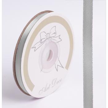 SATÉNOVÁ STUHA STRIEBORNÁ