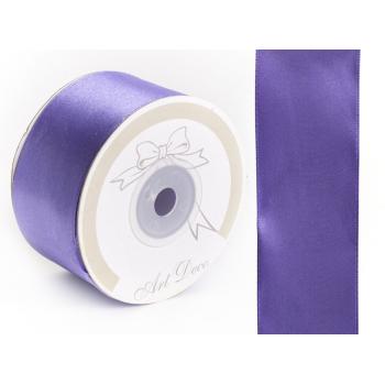 DEKORAČNÁ SATÉNOVÁ STUHA, LEVANDUĽOVÁ