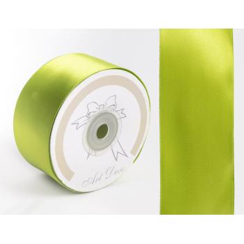 SATÉNOVÁ STUHA TRÁVOVO ZELENÁ