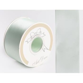 DEKOR SATÉNOVÁ STUHA, BLEDO TYRKYSOVO ZELENÁ