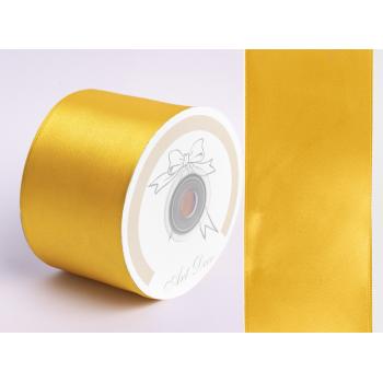 DEKORATÍVNA SATÉNOVÁ STUHA, ŽLTÁ