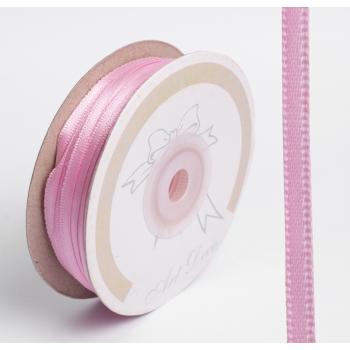 SATÉNOVÁ STUHA, TMAVORUŽOVÁ