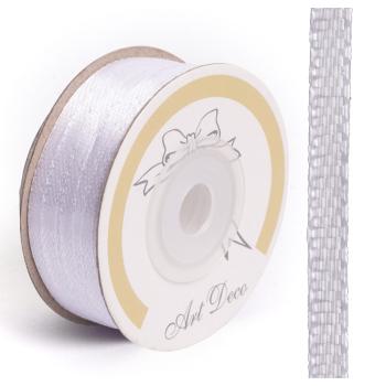 SATÉNOVÁ STUHA, BIELA