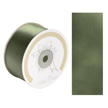 SATÉNOVÁ STUHA, OLIVOVO ZELENÁ