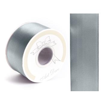 SATÉNOVÁ STUHA STRIEBORNÁ