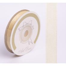 DEKORAČNÁ ORGANZOVÁ STUHA, KRÉMOVÁ