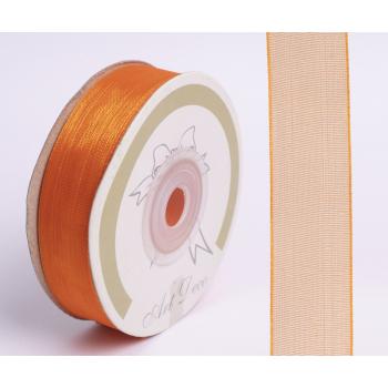 ORGANZOVÁ STUHA ORANŽOVÁ