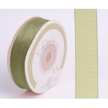 DEKORAČNÁ ORGANZOVÁ STUHA, MACHOVO ZELENÁ