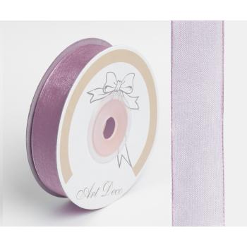 DEKORAČNÁ ORGANZOVÁ STUHA, FIALOVÁ