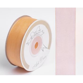 DEKORAČNÁ ORGANZOVÁ STUHA, BROSKYŇOVÁ