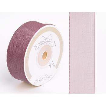 DEKORAČNÁ ORGANZOVÁ STUHA, FIALOVÁ