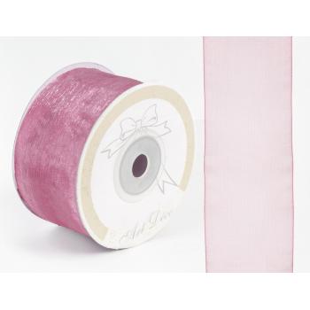 ORGANZOVÁ STUHA FIALOVÁ