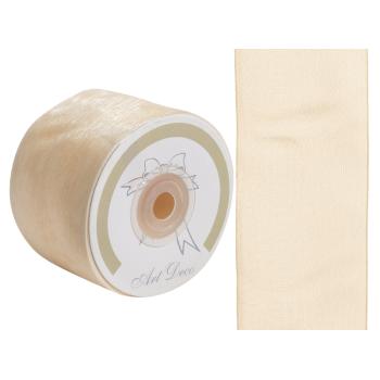 ORGANZOVÁ STUHA KRÉMOVÁ