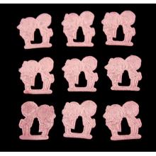 SVADOBNÝ DEKOR CHLAPEC-DIEVČA BOZK RUŽOVÁ