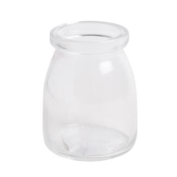 SKLENENÝ SVIETNIK ČÍRY S VODOU