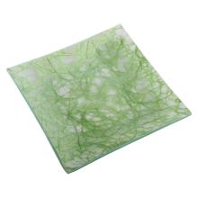 SKLENENÁ MISKA, OBDĹŽNIKOVÁ, PAVUČINA, ZELENÁ