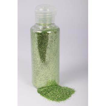 DEKOR GLITTERFLAKE SVETLOZELENÁ