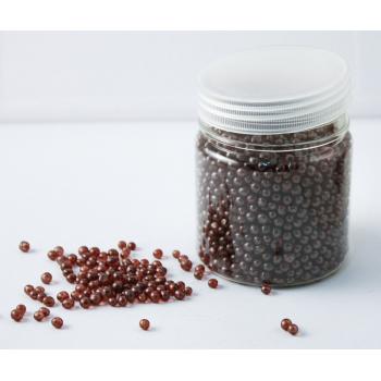 DEKOR SKLO BOBUĽOVITÉ, SVETLOHNEDÉ