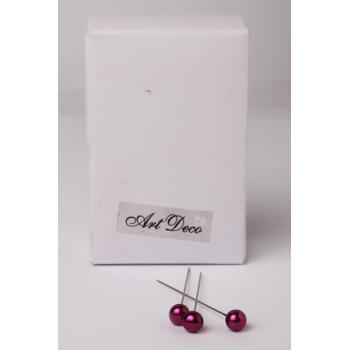 SADA DEKORAČNÝCH OZDÔB, 80 KUSOV, BORDOVÁ FARBA