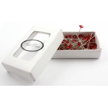 SADA 72 OZDOBNÝCH DIAMANTOVÝCH IHLÍC, FIALOVÁ