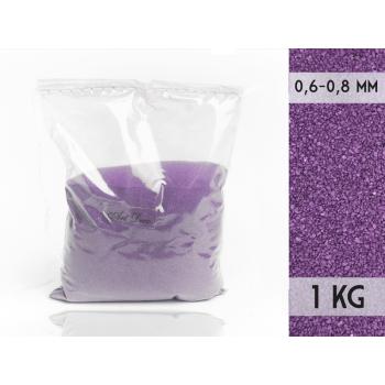 DEKOR PIESOK MIKROVLNNÁ RÚRA VEĽKOSŤ FIALOVÁ