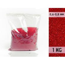 DEKORATÍVNY PIESOK, MIKRO VEĽKOSŤ ČERVENÁ