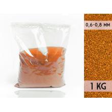 DEKOR PIESOK MIKROVLNNÁ RÚRA VEĽKOSŤ ORANŽOVÁ